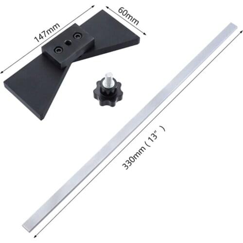 Round Cylinder Center Find Woodworking Quick Marking Wood Board Middle Adjustable Tighten Star Screws Fix Position