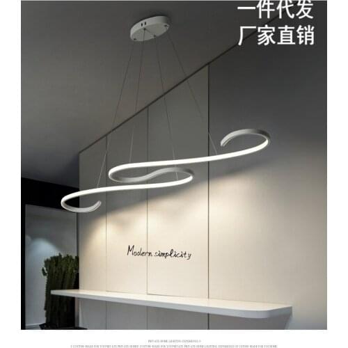 Chandelier fashion lighting study bedroom lighting LED heterosexual chandelier living room lamp Nordic chandelier dining room