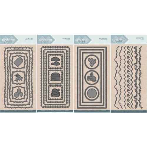 Piggy Craft metal cutting dies cut die mold Irregular frame borders Scrapbook paper craft knife mould blade punch stencils dies