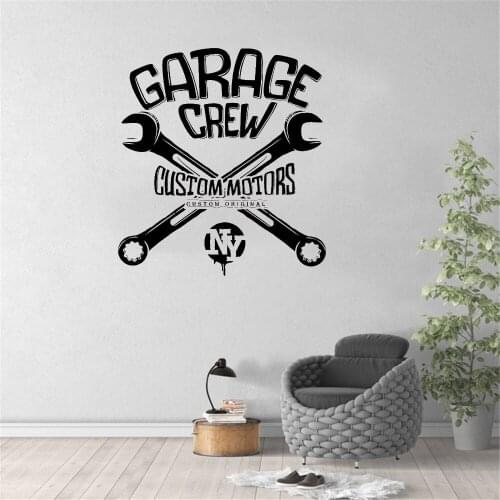 Fashion Car Service Wall Sticker For Car Shop Wall Decal Car Workshop Home Decoration Vinyl Art Mural DW6543