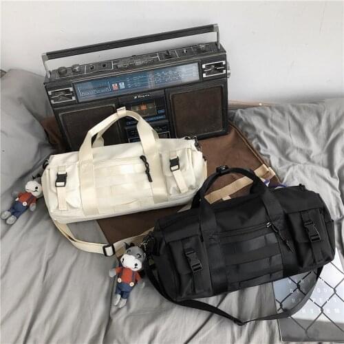 Fashion Nylon Shoulder Bag Casual Lady Messenger Bags Trendy Daily Book Bag For College Student 2021 Large Capacity Travel Pack