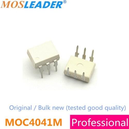 Mosleader MOC3041M DIP6 100PCS 400V MOC3041 Original Bulk new We have engineers test good quality for bulk new High quality