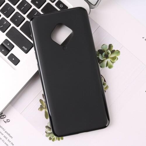 For VIVO S1 Pro Phone Case Black TPU Soft Silicone Back Protection Cover Casing Housing Fundas