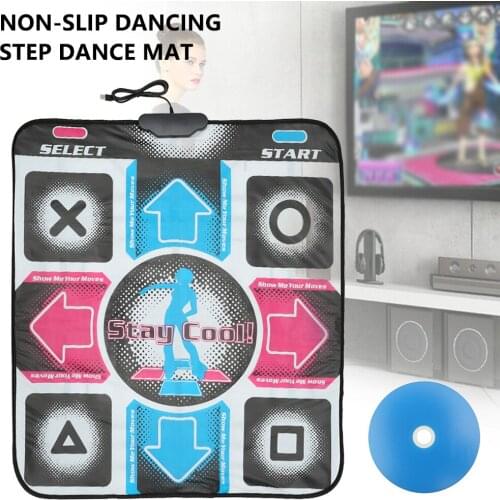 1Pcs Non-Slip Dancing Step Dance Mat Pad Adult Children USB Dance Pad Dancer Blanket Equipment for PC TV AV Video Household Game