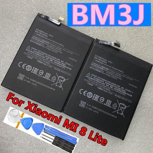 NEW Original BM3J BM3F Battery For Xiaomi MI8 Mi 8 Lite / Mi 8 Pro Mobile Phone Batteries