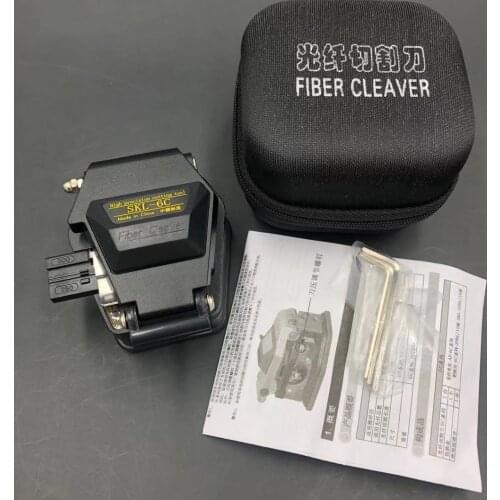 Fiber cleaver SKL-6C Cable Cutting Knife FTTT Fiber Optic Knife Tools cutter High Precision Cleavers 16 surface blade