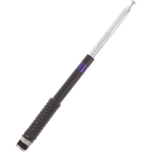Gain Telescopic BNC Antenna for ICOM V8 V80 IC-V82 IC-U82 Walkie Talkie Two Way Radio VHF 136-174MHz FP10120