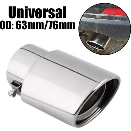 Wooeight 1Pc High Grade 304 Stainless Steel Exhaust Tail Rear Muffler Tip Pipe Fit For Honda CRV CR-V 2007 - 2011 Car Tailpipe