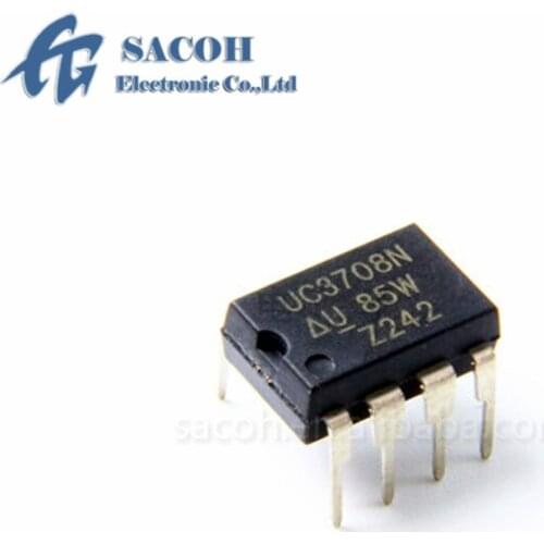 2PCS/lot New OriginaI UC3708N UC3708NG4 UC3708 or UC3708NE or UC2708N UC2708NE DIP-8 Dual Non-Inverting Power Driver