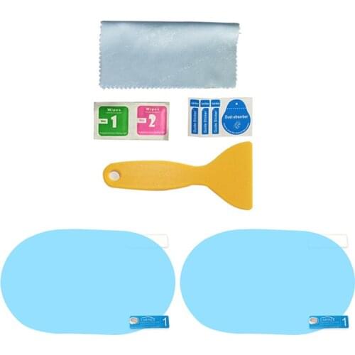 2019 New Car Rearview Mirror Waterproof Membrane Anti-fog Film Stickers for Mitsubishi ASX Outlander Lancer Evolution Pajero