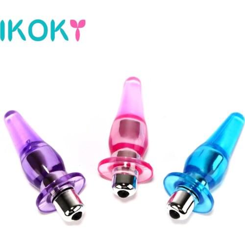 75mm Vibrating Anal Plug Butt Prostate Massager Sex Toys For Couples Women Vibrators Men Adult Games Products Erotic In Pocket