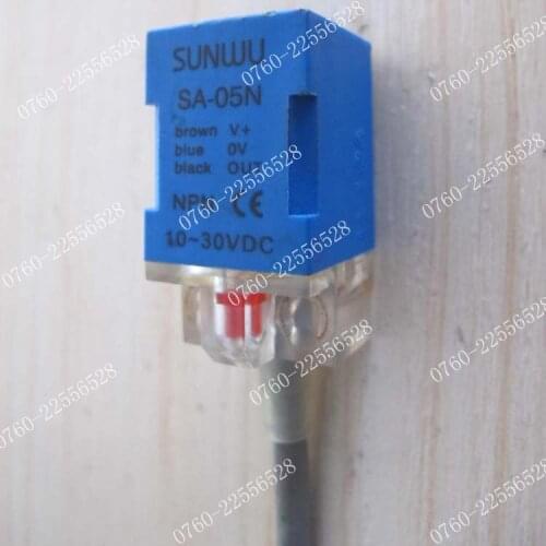 Free shipping high quality Original SA-05N SUNWU San Wu proximity switch hole 16mm original authentic square sensor switch senso