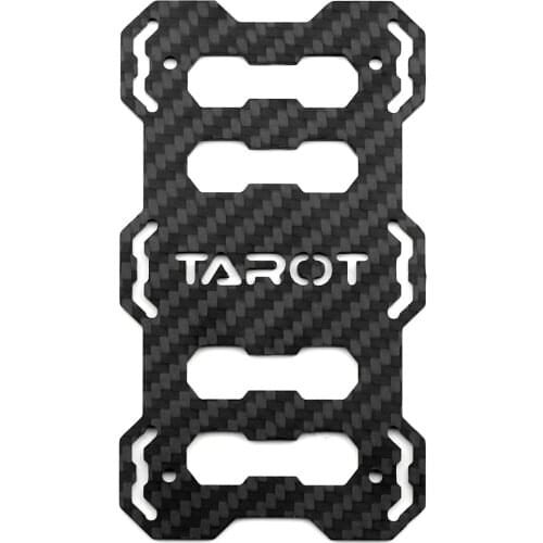F05551 Tarot 3K Carbon Battery Mount Plate TL65B03 For FY 650 Folding Main Frame Kit Quadcopter + FS