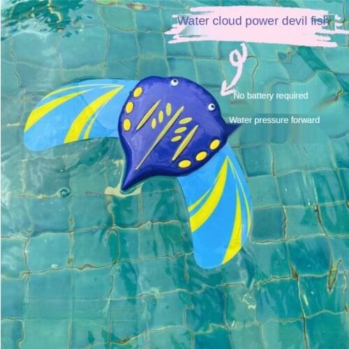 Water-powered Devil Fish Press Forward Childrens Baby Beach Swimming Pool Water Play In Water Model Fish Toy