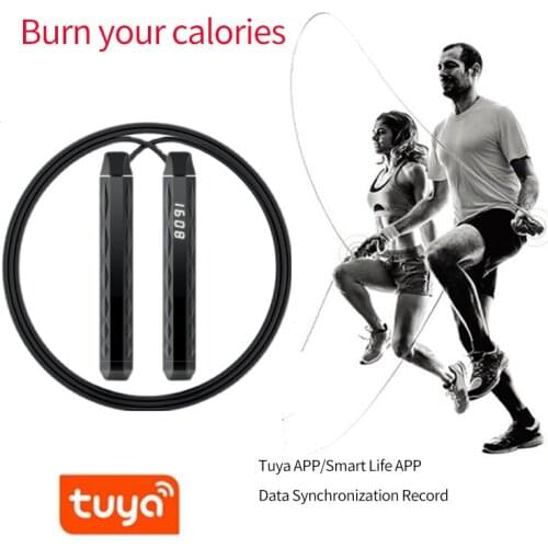 Tuya Skipping Fat Burning Fitness Exercise Training APP Data Record Adjustable Skipping Workout Equipment Home Gym
