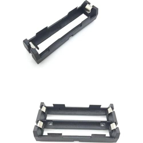 Wholesale New Plastic Diy 1x 2x 18650 Series Batteries Holder Box Storage Case THM 18650 Holder With PC Pins
