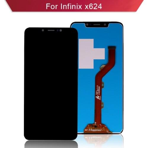 Full LCD For Infinix Hot 7 X624 LCD and Touch Screen Digitizer Assembly LCD Screen Complete Replacement Phone parts for repair
