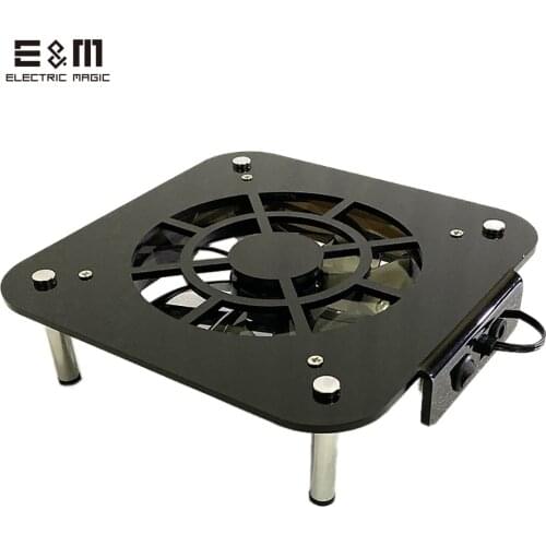 Cooling Fan Heat Dissipation Base Mod Frame For Mac Mini Radiator Overclock With12cm 14cm PCCOOLER Silent Fan Acrylic Chassis