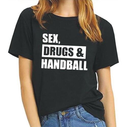 Funny Summer Casual Tee Shirt Femme Short Sleeve Sex Handball Harajuku T Shirt Women Tops Plus Size T-shirt Camisas De Mujer