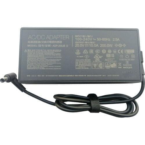 20V 10A 200W AC Adapter Charger For Asus ROG Zephyrus G15 GA503Q GA503