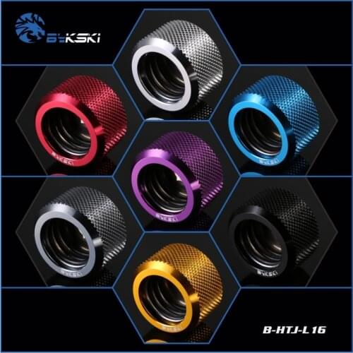 Bykski B-HTJ-L16 16mm Rigid Hard Tube Connector Fitting