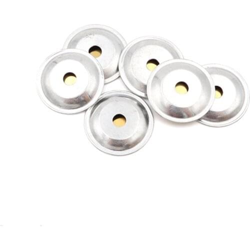 10Pcs/lot 15MM/20MM/27MM/35MM Piezoelectric Piezo Ceramic Wafer Plate Piezo For Buzzer Loudspeaker + Aluminum shell