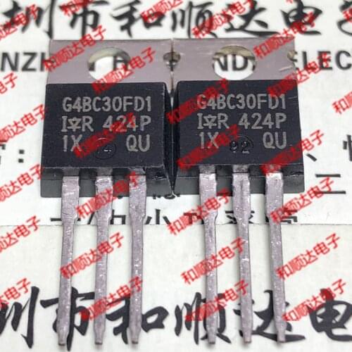 10pcs/lot IRG4BC30FD1 G4BC30FD1 New Spot TO-220 600V 17A
