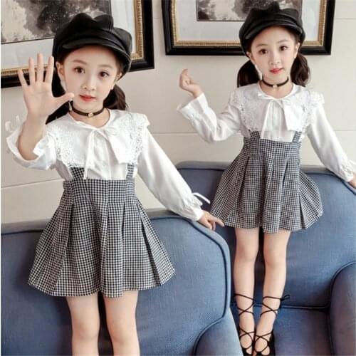 Платье 2020 новинка хит Girl Spring Autumn White Christmas Dress Beauty Boutique Outfits Little Girl Clothes Vestidos Para Niñas