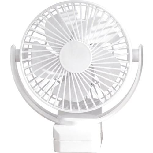 5000Mah 5 Inch Portable USB Fan Clip-On Fan Rechargeable Battery For Indoor Outdoor Camping Car