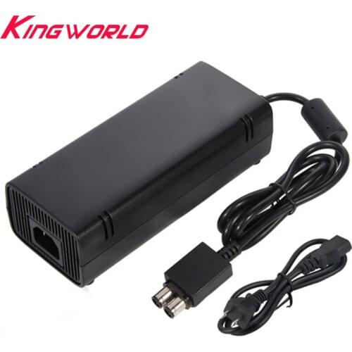 50pcs High quality US Plug AC Adapter Charger Power Supply Cable Cord brick for Xbox 360 S Slim