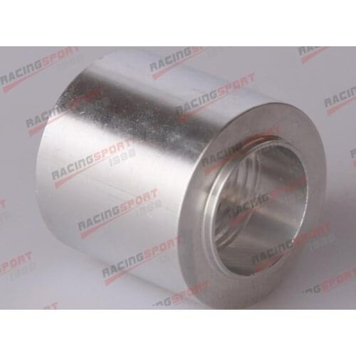 1/8" NPT Female Aluminum Weld on Bung Fitting Sensor Adapter round