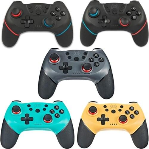 Bluetooth Gamepad Wireless Ergonomic Design Gamepad Joystick Type-c Charging Controller With Gyroscope Axis For Nintendo Switch