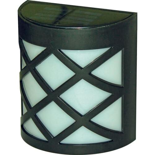 Solar Decorative Wall Fence Lamp 4'lü garden lighting Solar powered led bulb