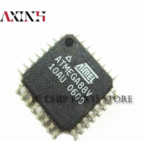 ATMEGA88V-10AU 10pcs/lot Free shipping ATMEGA88V QFP-32 Original brand new In Stock
