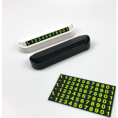 Car Temporary Parking Card For Tesla Roadster Model 3 Model S Model X