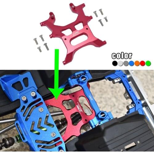 GPM Metal aluminum alloy Rear Frame Support Brace #AXI231014 for Axial SCX10 III Jeep Wrangler AXI03007 Gladiator AXI03006T1/T2