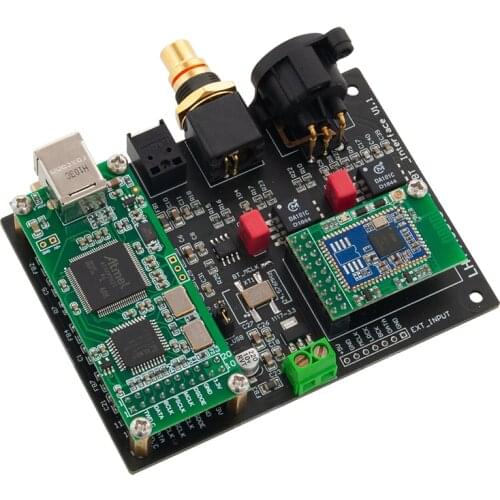 New Digital audio output board I2S to coaxial fiber SPDIF AES HDMI USB interface Bluetooth CS8675