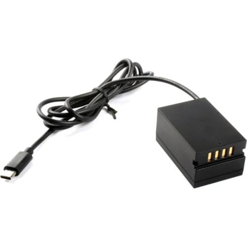 PD / USBC to FNP-T125 NP T125 Battery DC Coupler for Fuji Fujifilm Digital Cameras GFX50S GFX50R GFX 50S 50R