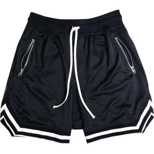 Basketball sports five shorts black red yellow green Anti-pilling breathable quick-drying loose Fitness basketball five shorts