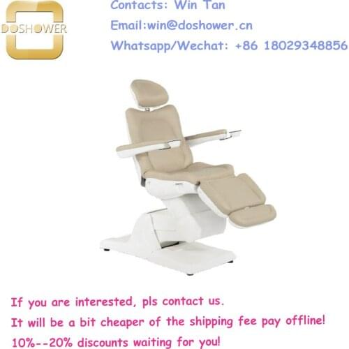 Luxury massage bed of leather massage bed skirt for beauty massage eyelash extension bed