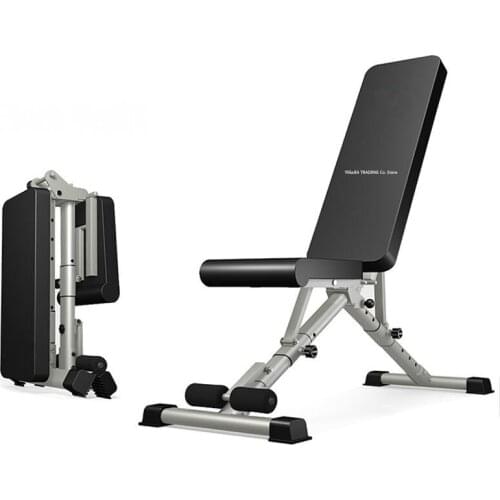 Adjustable Incline Folding Bench Multi-Purpose Sit up Bench, Portable Exercise Bench Fitness Training Bench Dumbbell Stool