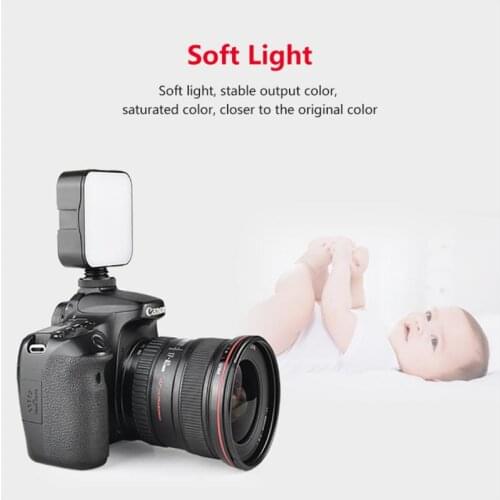 LED Video Light Conference Video Fill Light Adjustable Portable LED Lamp Phone Camera Computer Live Broadcast Photography Light