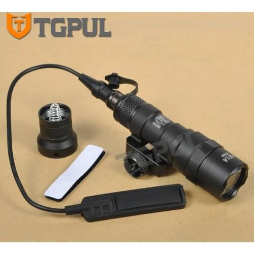 TGPUL Tactical M300B Weapon Light Rifle MINI SCOUT LIGHT LED Flashlight Constant / Momentary Output for Hunting