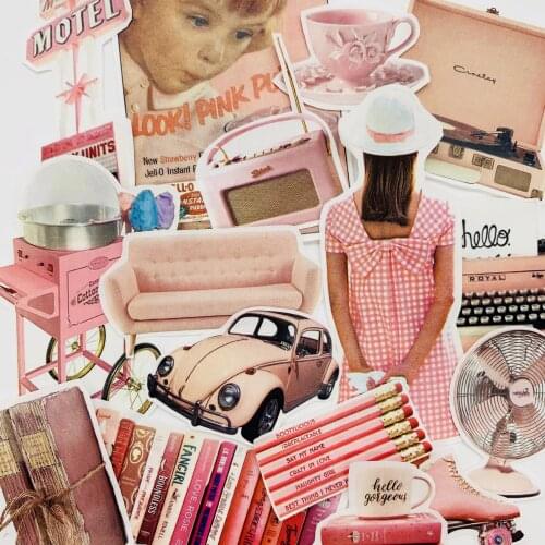 Vintage Color stickers / scrapbooking stickers / decorative stickers / DIY handmade photo albums