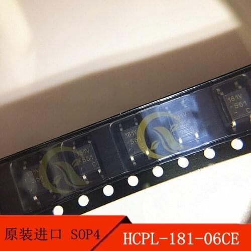 10PCS HCPL-181-06CE SOP4 printing 181v lead-free general phototransistor photoelectric coupler original