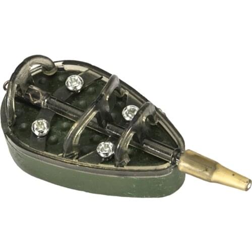 100g Durable Carp Fishing Feeder Helper Bait Thrower Mould Holder Accessory