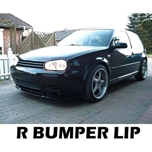 VW GOLF GTI MK4 CUPRA R FRONT SPOILER BUMPER LIP Euro Spoiler Lip Universal 3 pcs Body Kit