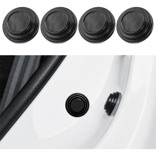 4Pcs Car Door Shock Stickers Absorber For Ford Focus 2 Fiesta Mondeo MK4 Transit Fusion Kuga Ranger Mustang Armrest