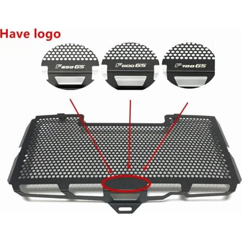 Motorcycle Accessories Motor Stainless Steel Radiator Cooler Grill Guard Cover Fit for BMW F650 F650GS F700GS F800GS F800R