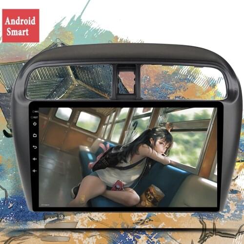 Car Stereo for Mitsubishi Mirage 2012 2013 2014 2015 2016 Octa Core Android 10.0 Car DVD GPS Navigation Player Deckless Radio